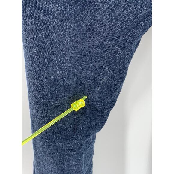 OLD NAVY Men's Navy Linen-Blend Slim-Fit Pant SZ 34X34 - Picture 7 of 12